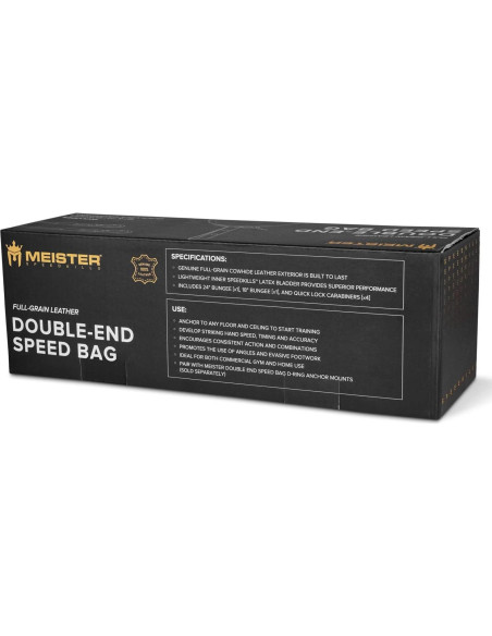 Bolsa de Velocidad Doble-Fondo Meister SpeedKills - Grande 9" Bolsa de Velocidad Doble-Fondo Meister SpeedKills - Grande 9"