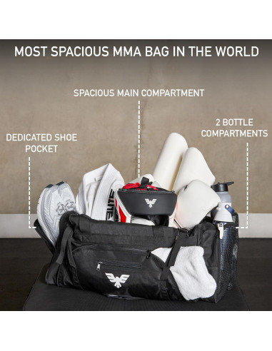 Bolsa de Deporte Elite Sports Monster 44L - Cordura Negra