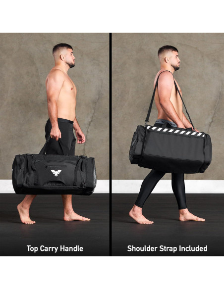 Bolsa de Deporte Elite Sports Monster 44L - Cordura Negra Bolsa de Deporte Elite Sports Monster 44L - Cordura Negra