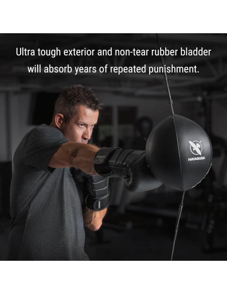 Bolsa de Doble Extremo Hayabusa PTS 3 - 30.48 cm Negra Bolsa de Doble Extremo Hayabusa PTS 3 - 30.48 cm Negra
