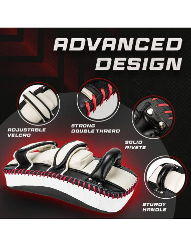 Pad de Patada Yes4All Curvo para Muay Thai y Kickboxing