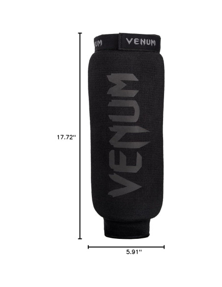 Protectores de Espinillas Venum Kontact - Talla Única - Negro Protectores de Espinillas Venum Kontact - Talla Única - Negro