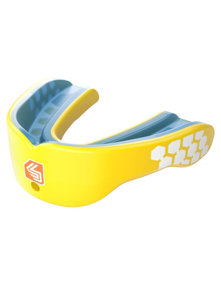 Protector Bucal Deportivo Shock Doctor Gel Max Adulto Amarillo Protector Bucal Deportivo Shock Doctor Gel Max Adulto Amarillo