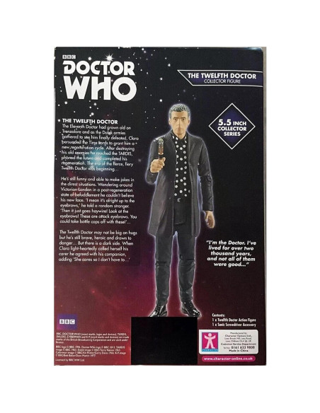 Figura de Acción Doctor Who 12 Doctor Camisa de Lunares 13.97 cm Figura de Acción Doctor Who 12 Doctor Camisa de Lunares 13.97 cm