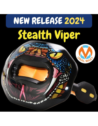 Protector Bucal Juvenil Oral Mart Stealth Viper para Fútbol