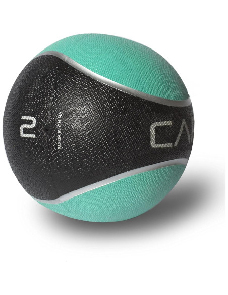 Bola de Medicina 0.91kg CAP Barbell - Verde Teal Bola de Medicina 0.91kg CAP Barbell - Verde Teal