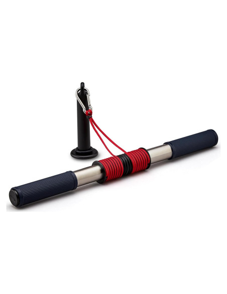 GD Roller de Muñeca Entrenador de Fuerza Acero Inoxidable Rojo GD Roller de Muñeca Entrenador de Fuerza Acero Inoxidable Rojo