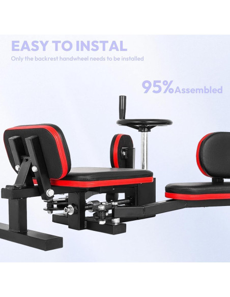 Máquina de Estiramiento de Piernas BotaBay 150 kg Acero Máquina de Estiramiento de Piernas BotaBay 150 kg Acero