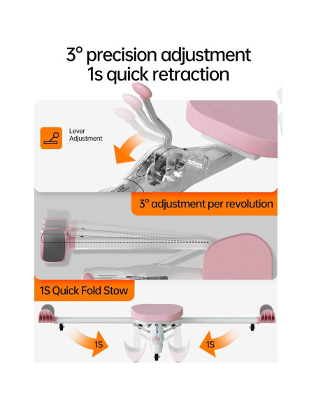 Máquina de Estiramiento de Piernas seanleecore YZM02 - Flexibilidad 0-180 Máquina de Estiramiento de Piernas seanleecore YZM02 - Flexibilidad 0-180