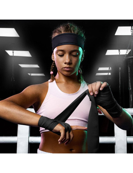 6 Pares Envolturas de Boxeo Niños Teling 2.5 Metros Algodón 6 Pares Envolturas de Boxeo Niños Teling 2.5 Metros Algodón