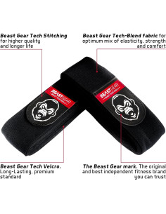 Envolturas de Mano Beast Gear para Kickboxing 448 cm 2