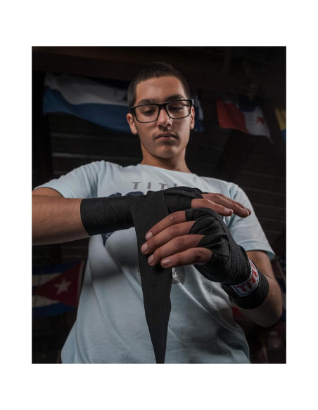 Envoltura de Mano Title Boxing 2" x 108" Negra Envoltura de Mano Title Boxing 2" x 108" Negra