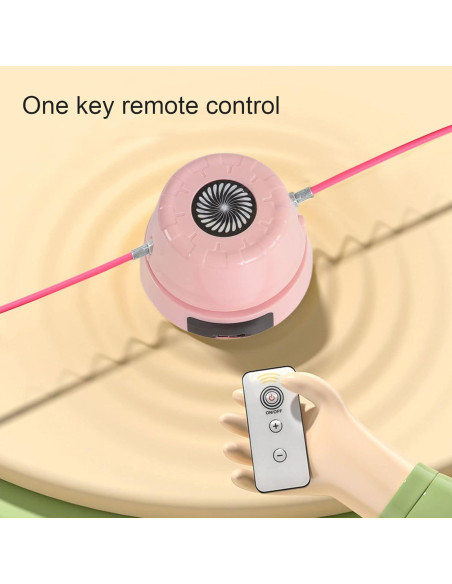 Máquina de Saltar Cuerda Eléctrica Ciciglow con Control Remoto Máquina de Saltar Cuerda Eléctrica Ciciglow con Control Remoto