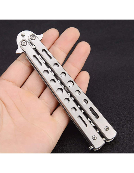Cuchillo Mariposa de Práctica AIFUSI 2 Pack Sin Filo Cuchillo Mariposa de Práctica AIFUSI 2 Pack Sin Filo
