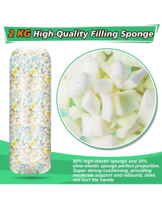 Saco de Boxeo para Niños YORWHIN 2.7ft con Guantes 6oz 2