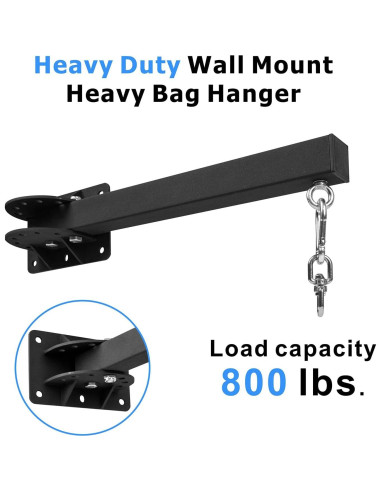Soporte de Pared para Saco de Boxeo KSWLOR WM-1211 Ajustable