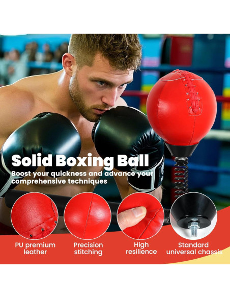 Bolsa Reflectante INNOLIFE para Pelota Rápida MMA y Boxeo Bolsa Reflectante INNOLIFE para Pelota Rápida MMA y Boxeo