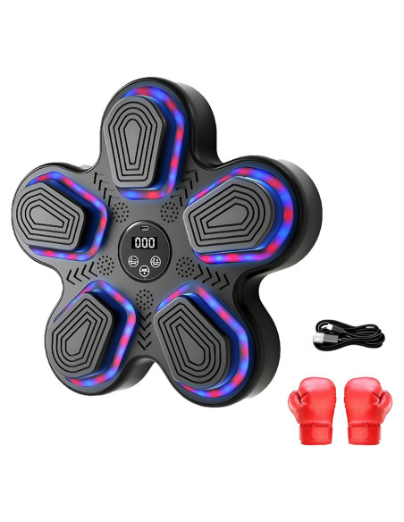 Máquina de Boxeo Musical ALSO GO 2025, 5 Objetivos, Bluetooth Máquina de Boxeo Musical ALSO GO 2025, 5 Objetivos, Bluetooth