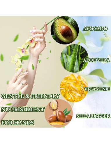 Set de 5 Cremas de Manos Hidratantes DuoZeng - Frutas