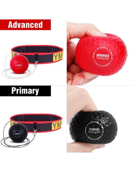 Bola de Reflexión YMX BOXING - Entrenamiento Ajustable para Boxeo Bola de Reflexión YMX BOXING - Entrenamiento Ajustable para Boxeo