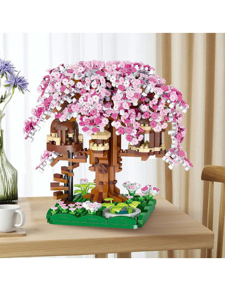 Juego de Construcción Árbol de Cerezos PQKIE 1109 Piezas STEM Juego de Construcción Árbol de Cerezos PQKIE 1109 Piezas STEM