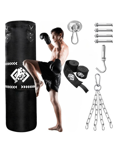 Saco de Boxeo ZOOFOX 4 Pies Sin Rellenar para Adultos