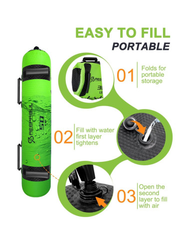 Bolsas de Agua SAEEPABUL para Entrenamiento 13.6kg - 22.7kg