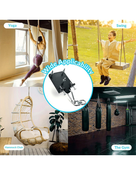 Soporte para Bolsa de Boxeo Pesado AIYOTAR 544kg 360 Soporte para Bolsa de Boxeo Pesado AIYOTAR 544kg 360