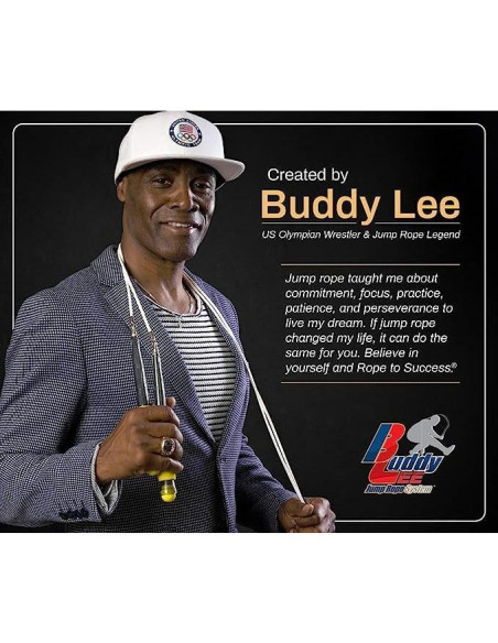 Cuerda para Saltar Buddy Lee Magic Speed Pro - 2.74m - Amarillo/Negro Cuerda para Saltar Buddy Lee Magic Speed Pro - 2.74m - Amarillo/Negro