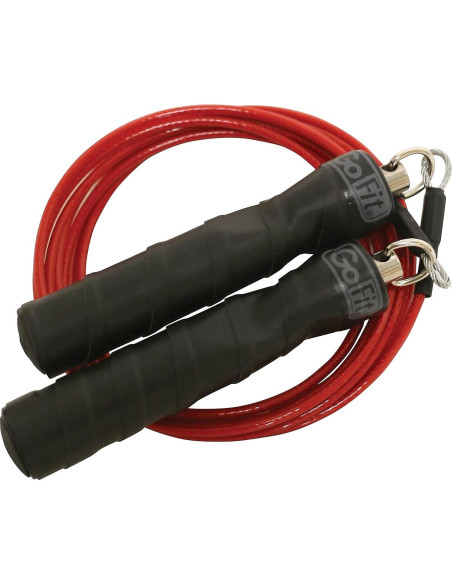 Cuerda de Salto GoFit Pro 2.74m Acero Recubierto Fitness Cuerda de Salto GoFit Pro 2.74m Acero Recubierto Fitness