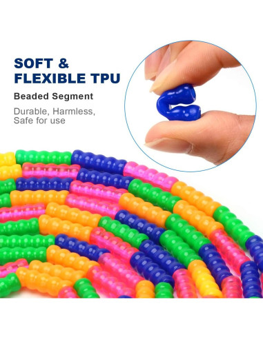 Cuerda de Salto Doble Dutch Coolrunner 4.88m Ajustable Azul