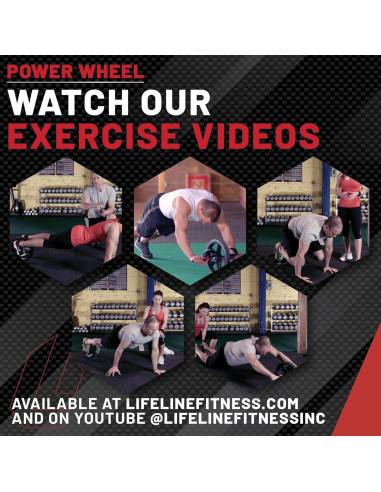 Rueda de Poder Lifeline para Fitness - Entrenamiento Funcional