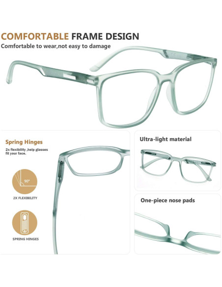Gafas de lectura Eyekepper grandes azul +0.50 unisex Gafas de lectura Eyekepper grandes azul +0.50 unisex
