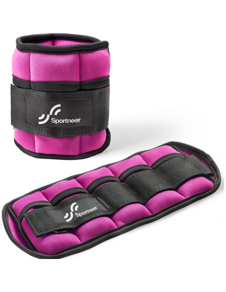Pesas Ajustables Sportneer para Tobillo y Muñeca 1.8 kg Pesas Ajustables Sportneer para Tobillo y Muñeca 1.8 kg