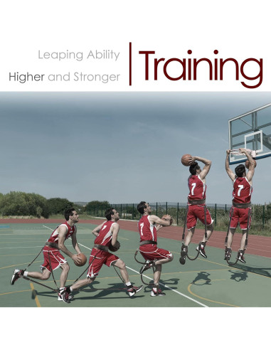 Entrenador de Salto Vertical VOPOCO con Bandas de Resistencia