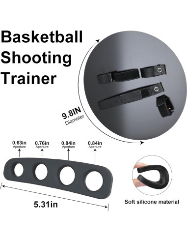 Entrenador de Tiro de Baloncesto HOOJAKU - Ajustable y Duradero