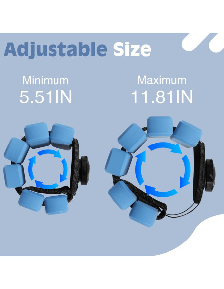 Pesas de Muñeca Ahape 0.45 kg - Pulseras Ajustables para Ejercicio Pesas de Muñeca Ahape 0.45 kg - Pulseras Ajustables para Ejercicio