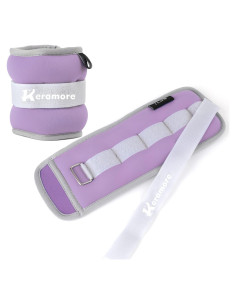 Pesas de Tobillo y Muñeca Keramore 0.9 kg (1 Par) Ajustables