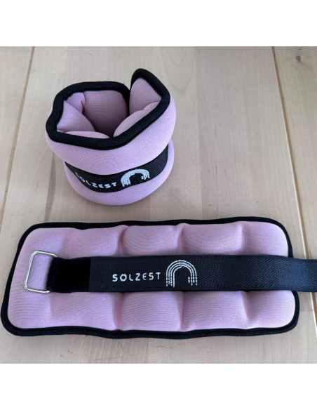 Conjunto de Pesas de Tobillo y Muñeca Solzest 0.91 kg Conjunto de Pesas de Tobillo y Muñeca Solzest 0.91 kg