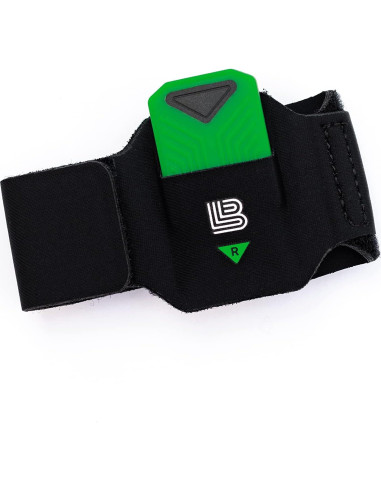 Liteboxer Go | Negro/Verde | Entrenador de Boxeo Portátil