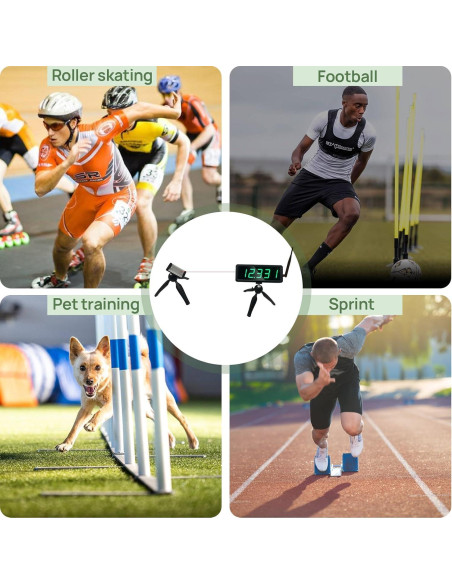 Temporizador láser inalámbrico YZ para sprints y carreras Temporizador láser inalámbrico YZ para sprints y carreras