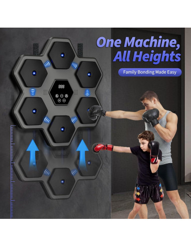 Máquina de Boxeo Musical SOHOMACH HW-HW-003-BM - Interactiva