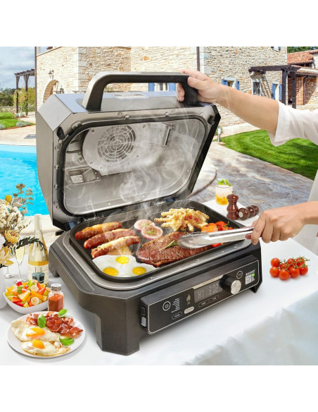 Placa de Parrilla Antiadherente Grill Force 17.8x12.3cm Placa de Parrilla Antiadherente Grill Force 17.8x12.3cm