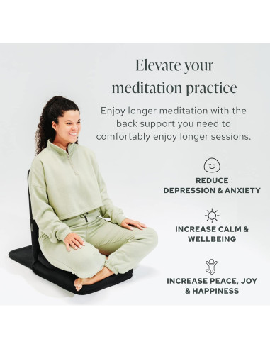 Silla de Meditación Plegable Mindful Modern - Soporte Espalda