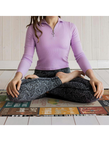 Manta de Yoga BUUGVIIL 50x60 Pulgadas Franela Suave Manta de Yoga BUUGVIIL 50x60 Pulgadas Franela Suave
