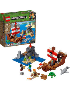 LEGO Minecraft Barco Pirata 21152 386 Piezas Aventura 2