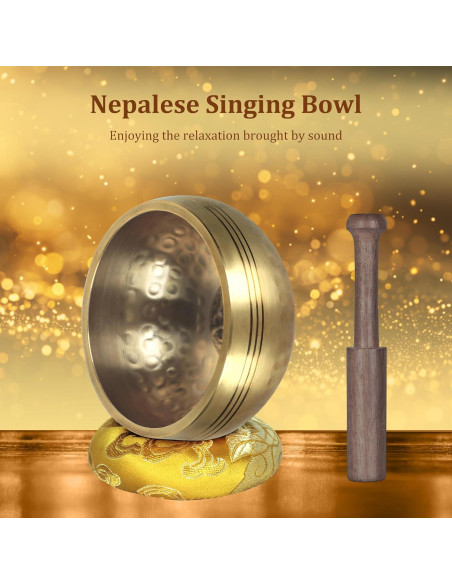 Juego de Cuencos Tibetanos Cantores DiDiBirDi 7 Metales 7.95 cm Juego de Cuencos Tibetanos Cantores DiDiBirDi 7 Metales 7.95 cm