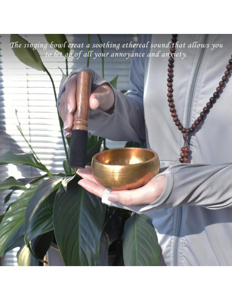Conjunto de Meditación Tibetana Artcome - Cuenco Cantante 8.5cm Conjunto de Meditación Tibetana Artcome - Cuenco Cantante 8.5cm