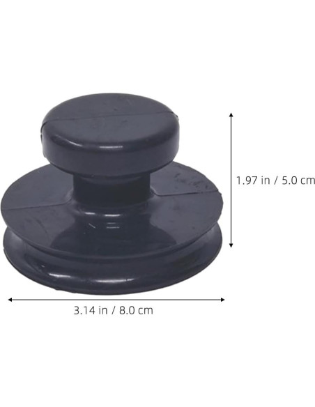 Mango de Succión para Cuencos Cantores BIUDECO 2 Piezas Mango de Succión para Cuencos Cantores BIUDECO 2 Piezas