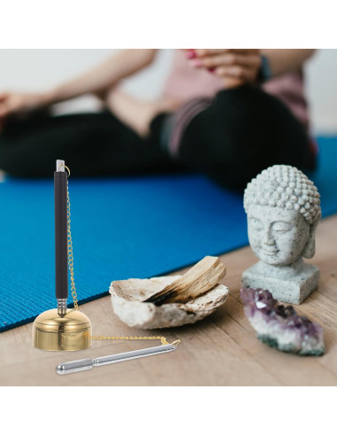Campana Tingsha ARTIBETTER de Bronce para Meditación 286g